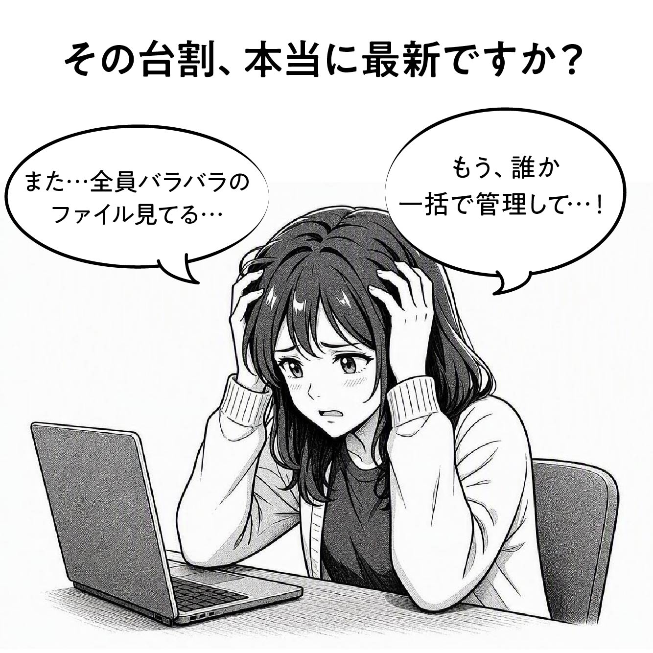 深夜2時、入稿締切まであと1日